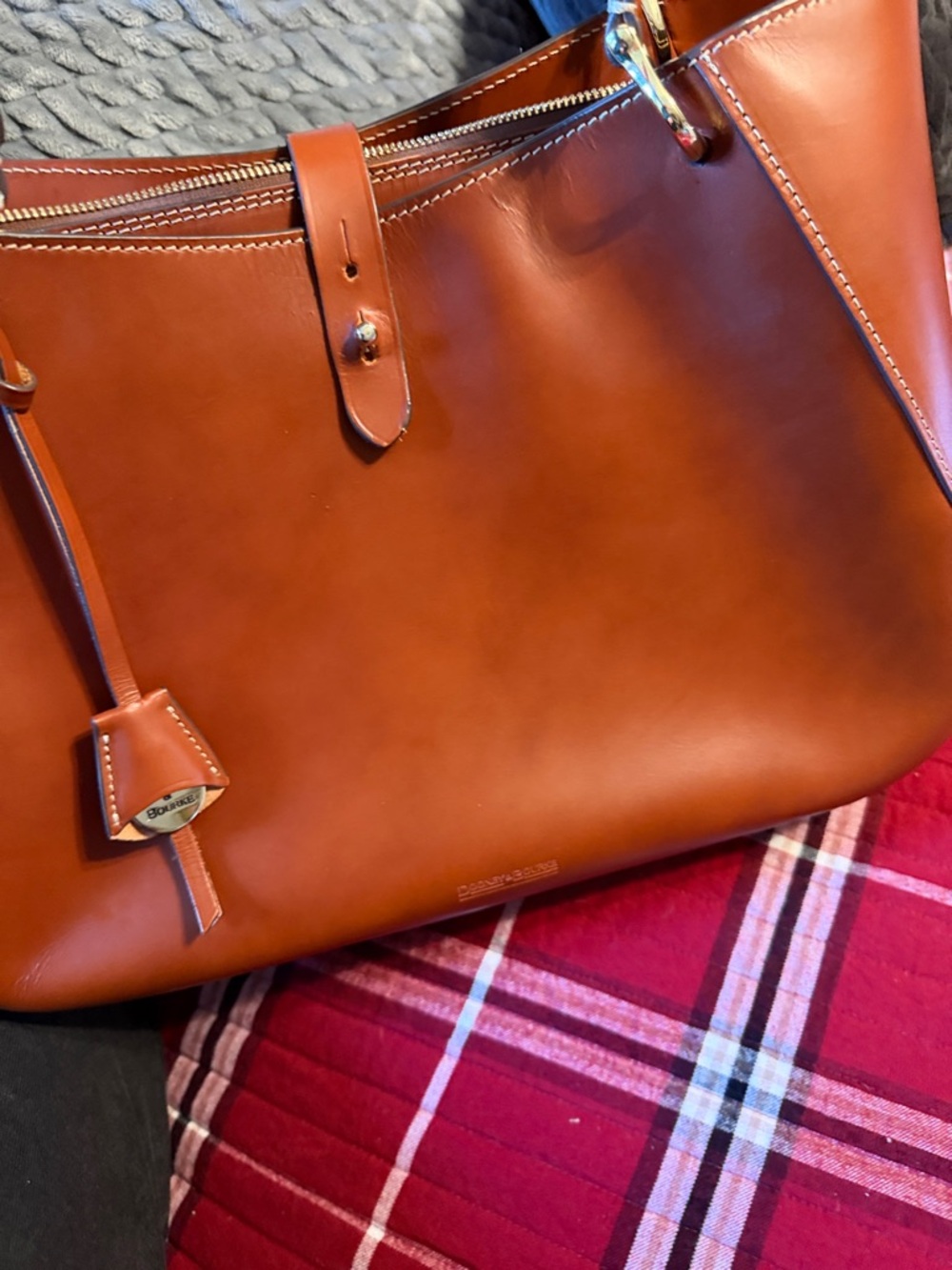 Dooney & Bourke Alto Canilla bag in Saddle brown - Picture 2 of 9